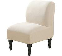 Housse de Fauteuil sans Accoudoir,Extensible 1 Place Housse De Chaise,Elastique Housse De Canapé Housse De Salle à Manger Amovible Lavable pour Salon Chambre (Color : #26, Size : 1PC)