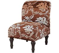 Housse de Fauteuil sans Accoudoir,Extensible 1 Place Housse De Chaise,Elastique Housse De Canapé Housse De Salle à Manger Amovible Lavable pour Salon Chambre (Color : #23, Size : 1PC)