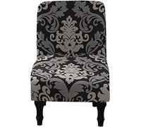 Housse de Fauteuil sans Accoudoir,Extensible 1 Place Housse De Chaise,Elastique Housse De Canapé Housse De Salle à Manger Amovible Lavable pour Salon Chambre (Color : #17, Size : 1PC)