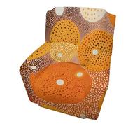 Housse de fauteuil simple, motif art abstrait, housse de canapé extensible et élastique, housse de protection antidérapante pour meubles, salon, bureau, hôtel, décoration