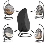 Housse de Fauteuil Suspendu Jardin Rotin Osier Fauteuil Suspendu Imperméable Housse Housse de Protection pour œufs Chaise résistant