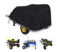 Housse de fendeuse de bois robuste, imperméable et résistante aux déchirures pour bois de 15 à 37 tonnes avec enjoliveur de bûches (210,8 x 114,3 x 99,1 cm (L x l x H)