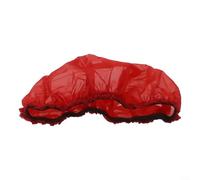 Housse de filtre à air de moto élastique pour une meilleure filtration de la poussière (rouge)