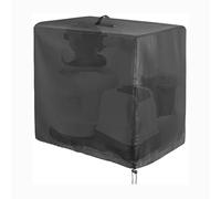 Housse de filtre de piscine, tissu Oxford 420D résistant à l'eau avec protection UV, sangles réglables pour équipement de filtre à sable, noir