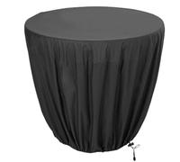 Housse de fontaine pour l'hiver, imperméable, en tissu Oxford 210D, pour bain d'oiseaux, avec cordon de serrage coupe-vent, résistant aux UV, protection fontaine pour statue jardin, pour une.