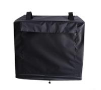 Housse de four à pizza 45,7 x 54,6 x 38,4 cm avec poches et cordon de serrage, housse coupe-vent imperméable pour extérieur, camping