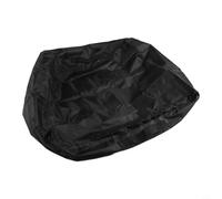 Housse de four à pizza à gaz Oxford 420D pour Cozze 90347 de 43,2 cm, imperméable et anti-poussière, avec boucles et poignées réglables, protection extérieure très résistante, noire (62 x 62 x 28 cm)
