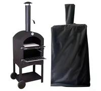 Housse de four à pizza à gaz pour jardin et terrasse avec résistance aux intempéries et design sécurisé (160 x 68 x 63 cm)