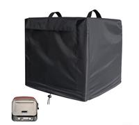 Housse de four à pizza avec poche de rangement - Bouclier imperméable toutes saisons pour barbecue à gaz et tapis de barbecue - Protection solaire en tissu 420D - Convient pour 54,5 x 45,7 x 38,1 cm