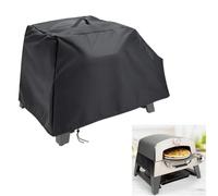 Housse de four à pizza CGC-403 3 en 1 pour barbecue extérieur - Imperméable 600D Oxford Protection contre la poussière, la pluie, la neige et les UV, 71 x 45 x 54 cm, noir