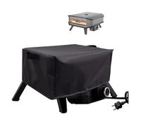 Housse de four à pizza compatible avec Cozze 90347 17"", tissu Oxford 420D, imperméable et anti-poussière, sac de transport, noir, 6