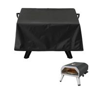 Housse de four à pizza Cozze 90347 17" - Résistante aux intempéries et à la poussière - Tissu Oxford 420D - Accessoire de four à pizza - Noir (62 x 62 x 28 cm)