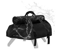 Housse de four à pizza - Housse de four à pizza pour Ooni Karu | Protection imperméable robuste | Étui de transport pour cuisinière extérieure portable | Accessoire en tissu enduit d'argent 420D résis