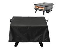 Housse de four à pizza - Noir - Tissu Oxford 420D - Pour four à pizza à gaz de 13" - Accessoires de rangement (58 x 58 x 28 cm)