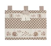 Housse De Four Moderne Shabby Chic 38x48 Cœur Beige Brodé Housse Universelle