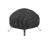 Housse De Foyer Extérieur Résistant Au Vent Et Aux Intempéries | Housse Protectrice Étanche Pour Foyer Ronde Pour Neige Feuilles Débris Grillade Barbecue Cuisson Feu De Camp