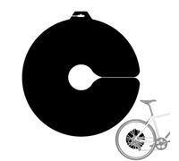 Housse de frein à disque de vélo - Bouclier de frein lavable pour freins à disque de vélo | Paire de housses de vélo pour vélos de route et de gravier | Prévention des taches d'huile, résistance à la