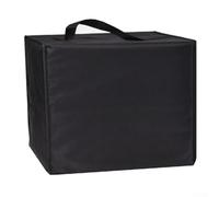 Housse de friteuse à air étanche et anti-poussière pour RJ38-1 6 en 1, étui de protection en nylon 600D avec design pliable, noir, 35 x 40 x 31 cm