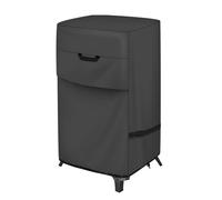 Housse de fumoir avec cordon élastique en tissu Oxford 420D imperméable pour barbecue, fumoirs, abri ventilé