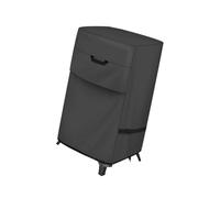 Housse de fumoir avec cordon élastique en tissu Oxford 420D imperméable pour barbecue, fumoirs, abri ventilé