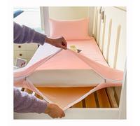 Housse de futon super douce de couleur unie à fermeture éclair, enveloppement complet pour matelas futon de sol traditionnel, 90 x 190 cm, protection idéale de tapis de couchage pour invités, confort