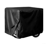 Housse de générateur avec tissu Oxford imperméable et couche ventilée coupe-vent conçue pour protéger et sécuriser la plupart des générateurs avec ourlet élastique et sangle inférieure pour un