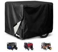 Housse de Générateur Imperméable pour Champion Power Equipment Champion 4000 2011-2015 2016 2017, 210D Oxford Couverture Protection Anti-UV Anti-Poussière pour Extérieur,A/Black
