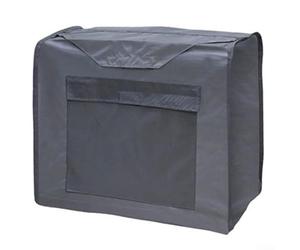 Housse de générateur portable imperméable pour types d'onduleurs de 2000 W-2500 W, tissu Oxford avec boucle supérieure, ourlet réglable, résistance à la poussière et à la neige (housse simple)