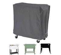 Housse de glacière - Ourlet avec Cordon Serrage à Double, Isolation résistante aux intempéries, boîtier Protection pour glacière, Emballage Chariot Barre en Tissu Oxford indéchirable | Boisson