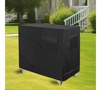 Housse de glacière roulante compatible avec coffre à glace de 80 litres, tissu imperméable avec aérations et poignées doubles pratiques (87 x 51 x 81,5 cm)