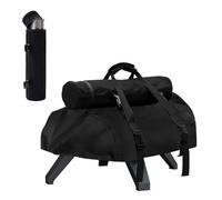 Housse De Gril De Remplacement Pour Karu 12 - Accessoires De Four À Pizza Imperméables En Tissu Enduit D'argent | Couvercle De Four Noir 81,28x41,91x21,08 Cm Pour Pizza Karu 12 | Accessoires De Cuisin