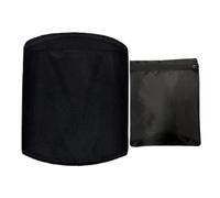 Housse de Gril Ronde imperméable - 5 Options de Taille, Oxford 210D Robuste avec Couche de PU résistant à la Neige, Rayons UV et débris | Protection de terrasse chauffante pour Cuisine de pati