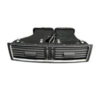 Housse de grille d'aération de voiture compatible avec Skoda pour Superb 2009 2010 2012 2013 2014 2015 3T0820951 pour tableau de bord de voiture - Cadre de sortie de climatisation centrale (1 ensemble