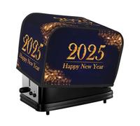 Housse de grille-pain à 2 tranches avec poches - Housse de grille-pain Happy New Year f pour cuisine, accessoires de grille-pain à 2 tranches pour femmes