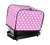 Housse de grille-pain à 2 tranches avec poches pour petit appareil de cuisine et protection contre les traces de doigts, lavable en machine