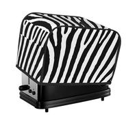 Housse de grille-pain à 2 tranches avec poches - Zebra Fashions - Housse grille-pain grille-pain grille-pain grille-pain à 2 tranches pour cuisine, accessoires de grille-pain