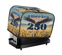 Housse de grille-pain à 4 tranches America-250th Farm - Housse anti-poussière pour machine à pain, petit appareil de cuisine