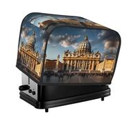 Housse de grille-pain basilique St Pierre, adaptée pour un design à large fente, avec sac de rangement latéral, facile à nettoyer, résistant à la poussière, adapté pour la cuisine.