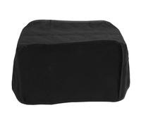 Housse de grille-pain matelassée, noire, style minimaliste, protection contre la poussière, tissu polyester antidérapant, pour petits appareils de cuisine