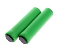 Housse de guidon en mousse souple pour vélo, poignée en silicone avec paroi intérieure antidérapante (vert)