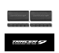 Housse De Guidon pour Yam&AHA FJR1300ES NIKEN GT Tracer 9 GT Tracer 7 Couvercle De Levier De Frein De Guidon Thermorétractable(Black4)