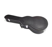 Housse de guitare électrique premium pour Gibson Les Paul, étui rigide avec intérieur en peluche, cuir imperméable, compartiment de rangement (D-noir), D-noir, D-Noir