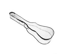 Housse de guitare transparente en TPU imperméable pour guitare acoustique classique de 40/41 pouces