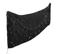 Housse de hamac, bâche de pluie de camping, auvent résistant aux intempéries avec cordon réglable, tissu imperméable résistant aux UV, ombre légère et portable, parfaite pour camion, camping-car
