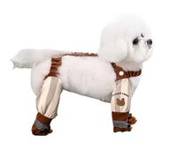 Housse de jambe de chien résistante à l'eau - Couverture complète - Tissu respirant à mémoire de forme - Pour animal de compagnie actif - Vêtement respirant pour animal domestique