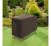 Housse de jardinière surélevée imperméable avec ouvertures de ventilation pour la circulation de l'air, cordon de serrage sécurisé et boutons-pression pour maintenir la housse en place par temps rude