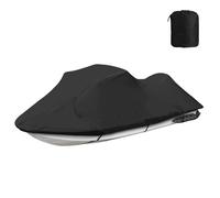 Housse de Jet Ski,Housse de Protection Jet Ski Fait de Tissu Oxford 420D Trailerable Imperméable Anti-UV Jet Ski Couvercle de Bateau a Moteur pour Extérieure(Fits from 137"-145")