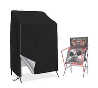 Housse de jeu de basket-ball pliable, imperméable et résistante à la poussière, avec cordon de serrage à fermeture éclair, convient pour la maison pliable à double tir, jeu d'arcade de basket-ball