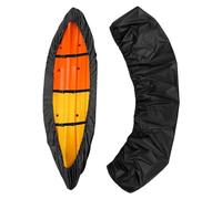 Housse De Kayak, Canoë Couverture Bateau, Housse De Protection Kayak, Imperméable À l'eau UV Protection Solaire, Épaissie 210D Imperméable Housse De Protection pour Bateau De Canoe (360-400 CM)