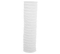 Housse de Lampadaire en Papier Style Nordique, Abat-jour Blanc 10mm | Lampadaire Papier, Installation sur Tige Anneau de Maintien, Papier et Fer, Salon Chambre, sans Tube